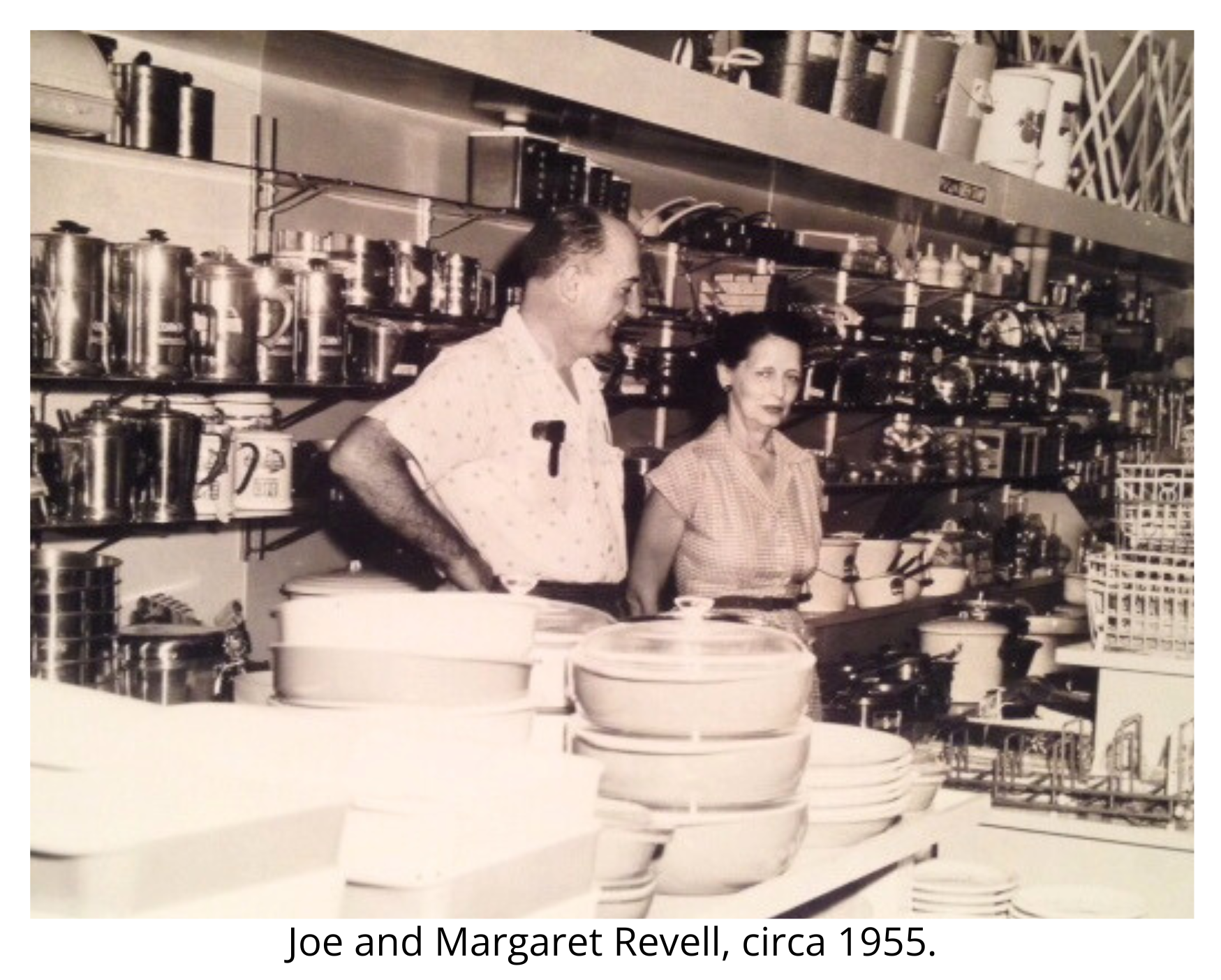 Joe and Margaret Revell circa 1955